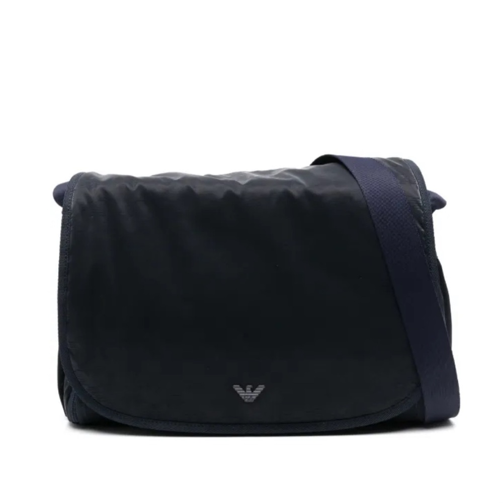 Emporio Armani Dark Blue Diaper Bag